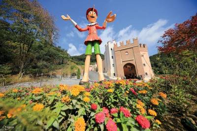 HÀN QUỐC: SEOUL – SUWON  LÀNG Ý PINOCCHIO E DA VINCI – NHÀ HÁT NGOÀI TRỜI CAMPUS