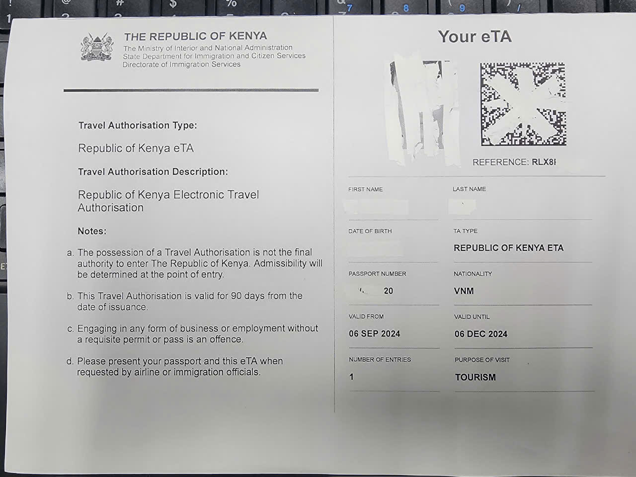 Thông tin và thủ tục Visa tới Cộng hòa Kenya (Châu phi).