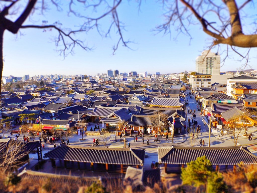 Làng cổ Jeonju Hanok