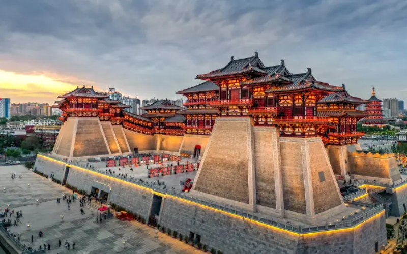 LẠC BƯỚC TÂY AN - SẮC THU CỔ KÍNH