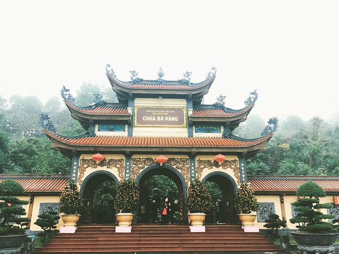 Khám phá chùa Ba Vàng - Yên Tử