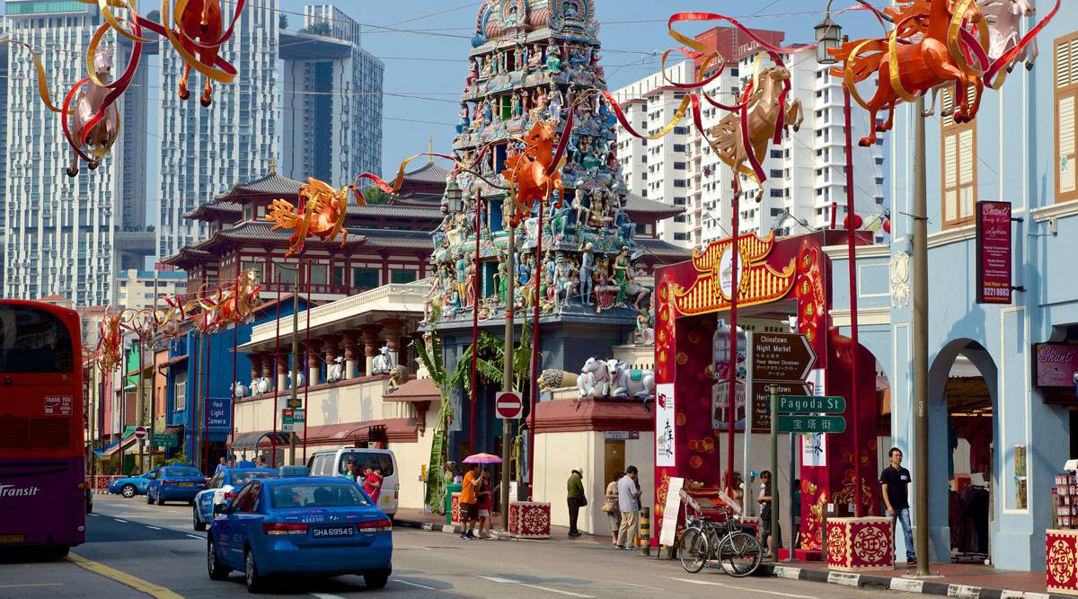 Sắc Màu Đêm Đảo Quốc: Khám Phá Chinatown – Little India – Du Thuyền Sông Singapore (4h)